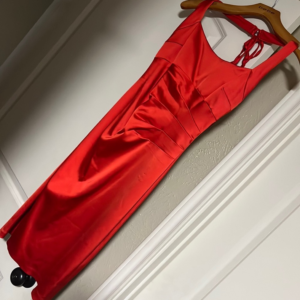 Cache red formal dress size 8